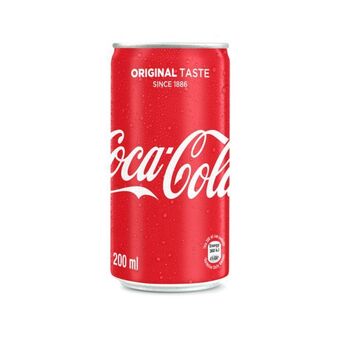 Coca-cola original soft drink can (24x200ml)