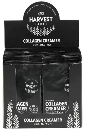 Faithful to Nature The harvest table collagen creamer sachets offer
