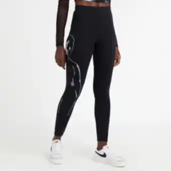The FIX Women's black batman leg print legging offer