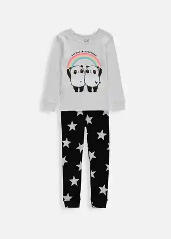 Woolworths Rainbow panda pyjamas offer