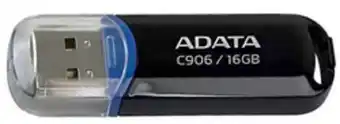Mitabyte Adata c906 16gb usb 2.0 type-a usb flash drive- black offer
