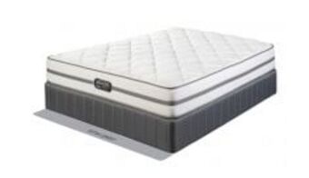 Sleepmasters Simmons aurelia 183cm (king) plush bed set offer