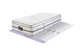 Sleepmasters Simmons evolve 107cm (3/4) plush mattress extra length offer