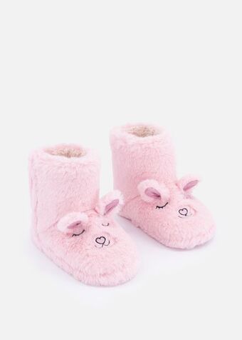 Woolworths Bunny bootie slippers (size 4-13) younger girl offer