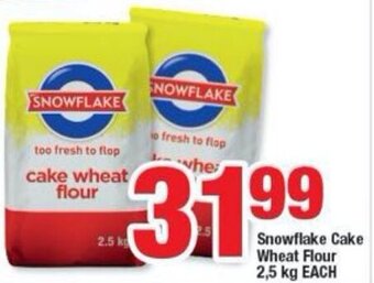 OK Foods Snowflake Cake Wheat Flour 2,5kg offer