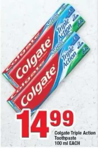 OK Foods Colgate Triple Action Toothpaste 100ml offer