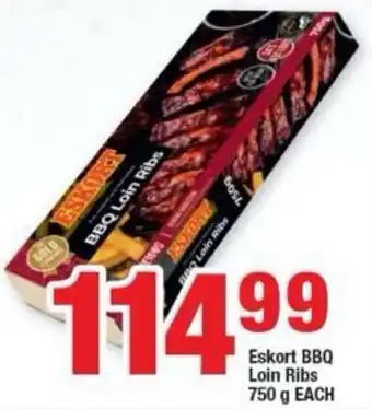 OK Foods Eskort BBQ Loin Ribs 750g offer