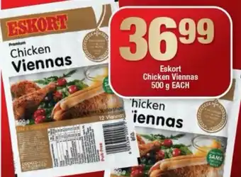OK Foods Eskort Chicken Viennas 500g offer