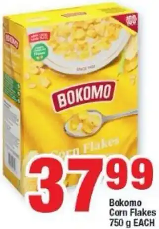 OK Foods Bokomo Corn Flakes 750g offer