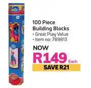 Game 100 Piece Building Blocks-Each offer