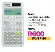 Game Casio Scientific Calculator FX-991 ZA Plus offer