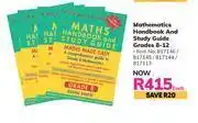 Game Mathematics Handbook & Study Guide Grades 8-12-Each offer
