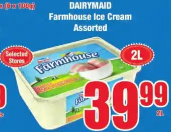 Dairymaid Farmhouse Ice Cream Assorted 2L