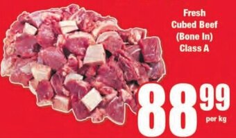 Boxer Superstores Fresh Cubed Beef Bone In Class A offer