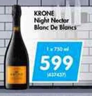 Makro Krone Night Nectar Blanc de Blancs 750ml offer