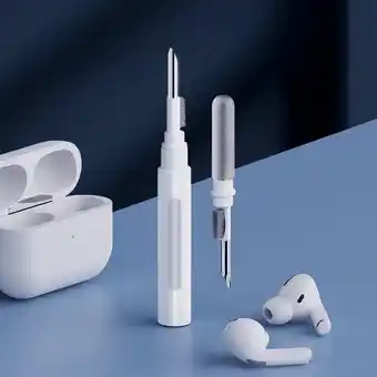 Multifunctional two sided earbud cleaning pen kit