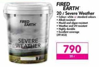 Makro Fired Earth 20L Severe Weather offer