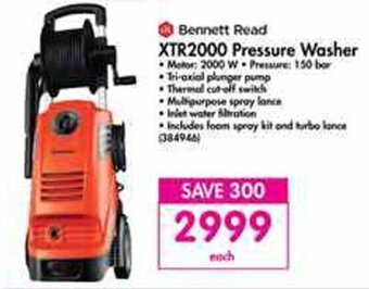 Makro Bennett Read XTR2000 Pressure Washer offer