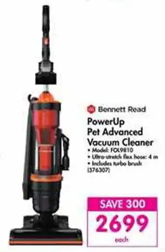 Makro Bennett Read PowerUp Pet Advanced Vacuum Cleaner offer