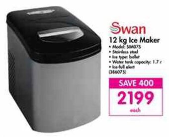 Swan 12kg Ice Maker