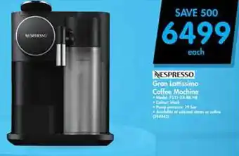 Nespresso Gran Lattissimo Coffee Machine