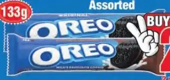 Boxer Superstores Oreo Cream Biscuits Assorted 133g offer
