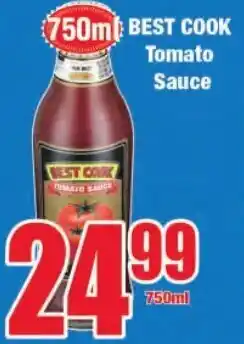 Boxer Superstores Best Cook Tomato Sauce 750ml offer