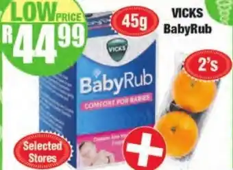 Vicks BabyRub 45g