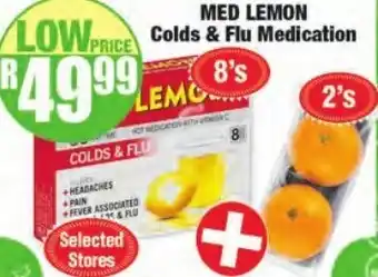 Boxer Superstores Med Lemon Colds & Flu Medication 8's offer