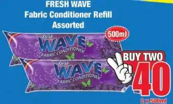 Boxer Superstores Fresh Wave Fabric Conditioner Refill Assorted 500ml offer