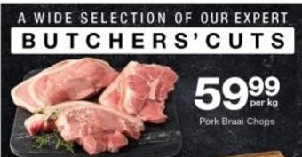 Checkers Pork Braai Chops offer