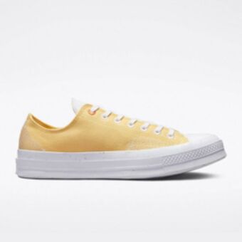 Converse unisex chuck 70 renew redux low top yellow sneaker