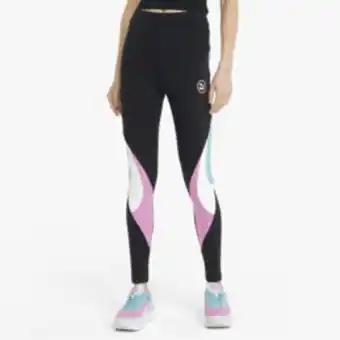 Sportscene Puma women's swxp black leggings offer