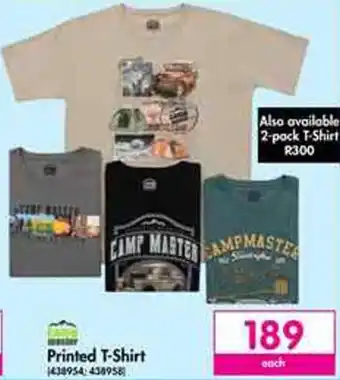 Makro Camp Master Printed T-Shirt offer