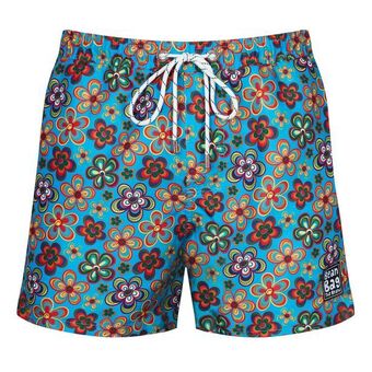Bros printed swim shorts