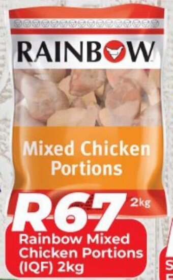 Rainbow Mixed Chicken Portions 2kg