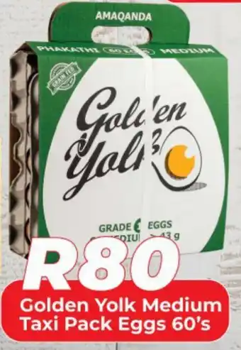 1UP Golden Yolk Medium Taxi Pack Eggs 60's offer
