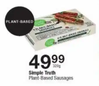 Checkers Simple Truth Plant-Based Sausages 320g offer