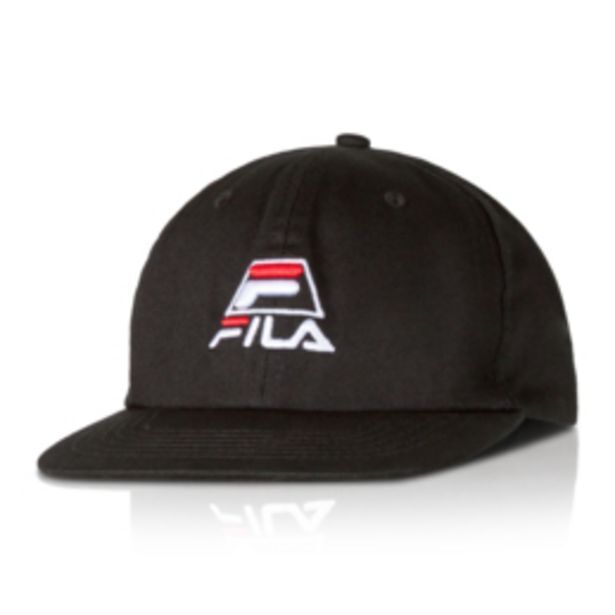 Fila conor black cap offer at Sportscene