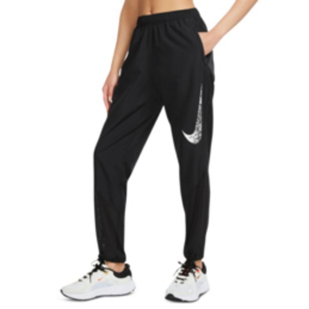 Women's nike swoosh run black pants offer at Totalsports