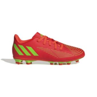 Totalsports Junior adidas predator edge .4 fxg red/green boots offer