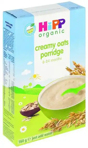 Hipp organic creamy oats porridge
