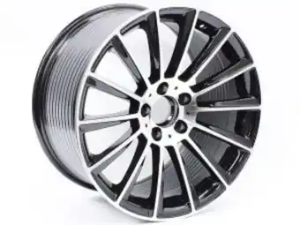 Autostyle 18″ m3654 5/112 black machine face alloy wheels offer