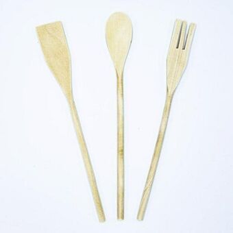 Whitehouse Three piece bamboo kitchen utensil set offer