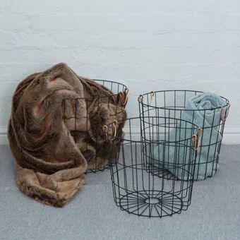 Whitehouse Metal storage basket offer