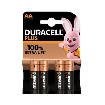 Duracell mainline plus aa 4s