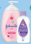 Dis-Chem Johnson's Baby Lotion Assorted-500ml offer