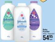 Dis-Chem Johnson's Baby Powder 400g/ Assorted-Each offer
