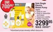 Dis-Chem Medela Solo Single Electric Breast Pump 388698 offer