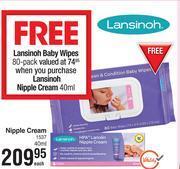 Lansinoh Nipple Cream-40ml Each